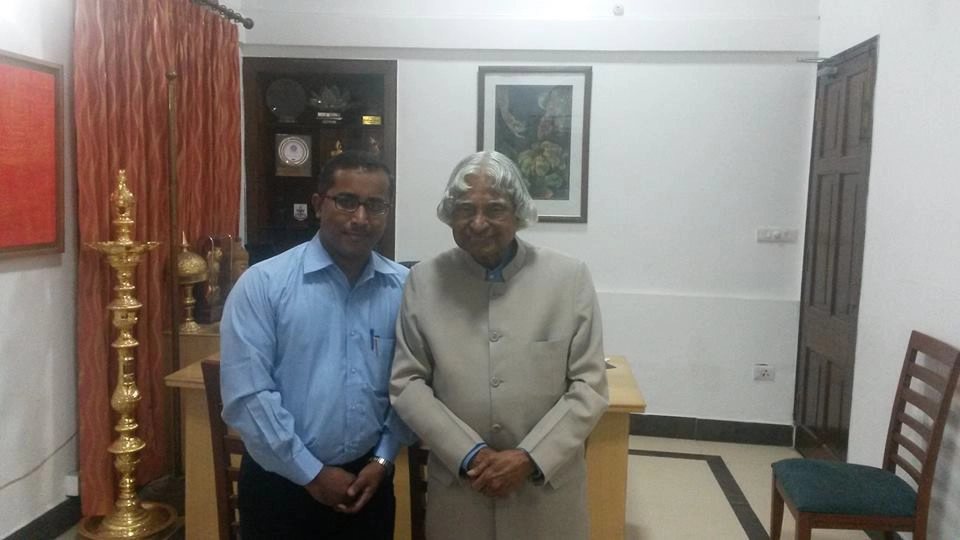 Inspired by Dr. A.P.J. Abdul Kalam to Begin Public Speaking Meeting Dr. A.P.J. Abdul Kalam, who inspired the journey into public speaking, training, and coaching.